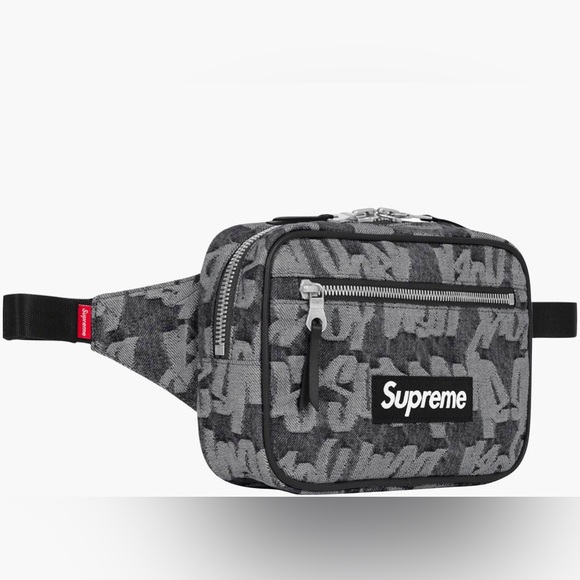 Supreme Jacquard Denim Waist Bag - Picture 2 of 3